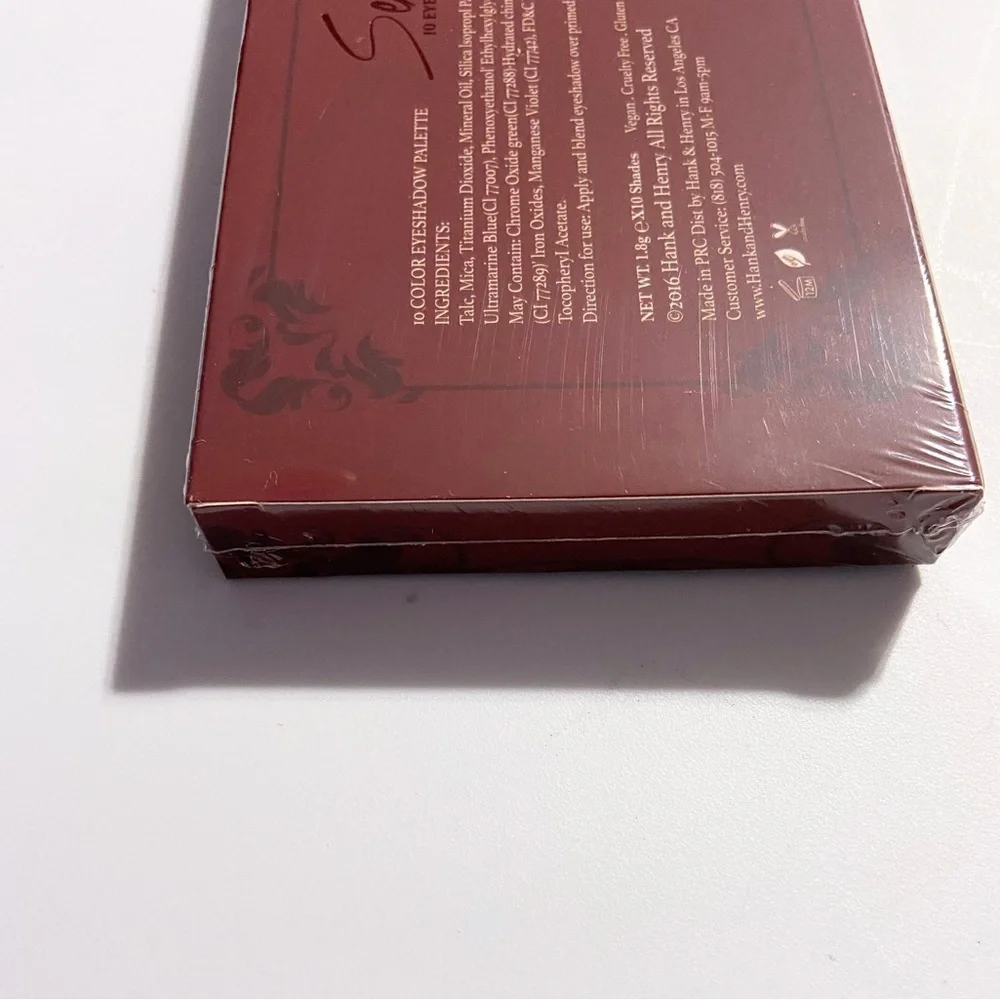 Hank & Henry SEX TALK Eyeshadow Palette Matte & Shimmer Makeup NEW & Sealed